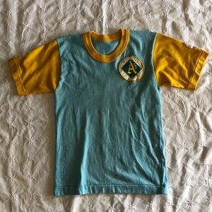 Vintage baseball tee- Oakland A’s- Xs/s